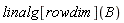 linalg[rowdim](B)
