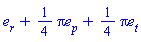 Vector[column]([[1], [(1/4)*Pi], [(1/4)*Pi]], ["r", "p", "t"])