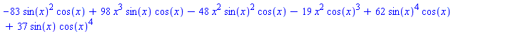 -83*sin(x)^2*cos(x)+98*x^3*sin(x)*cos(x)-48*x^2*sin(x)^2*cos(x)-19*x^2*cos(x)^3+62*sin(x)^4*cos(x)+37*sin(x)*cos(x)^4