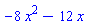 -8*x^2-12*x
