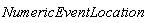 NumericEventLocation