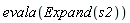 evala(Expand(s2))