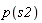 p(s2)