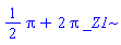 (1/2)*Pi+2*Pi*_Z1