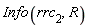 Info(rrc[2], R)
