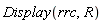 Display(rrc, R)