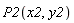 P2(x2, y2)