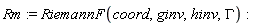 Rm := RiemannF(coord, ginv, hinv, GAMMA)
