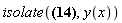isolate(h^2*(y(x)-kappa)/rho^2 = -(x*rho*alpha+x*rho*beta*y(x)-2*h*y(x)+2*h*kappa)/(x*rho), y(x))