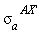 sigma[a]^(diff(AX(x), x))