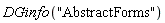 DGinfo("AbstractForms")