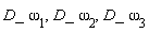 D_*omega[1], D_*omega[2], D_*omega[3]