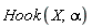 Hook(X, alpha)