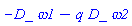_DG([["vector", N, []], [[[1], -1], [[2], -q]]])