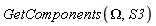 GetComponents(Omega, S3)