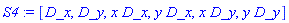 [_DG([["vector", M, []], [[[1], 1]]]), _DG([["vector", M, []], [[[2], 1]]]), _DG([["vector", M, []], [[[1], x]]]), _DG([["vector", M, []], [[[1], y]]]), _DG([["vector", M, []], [[[2], x]]]), _DG([["vector", M, []], [[[2], y]]])]