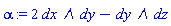 _DG([["form", M, 2], [[[1, 2], 2], [[2, 3], -1]]])