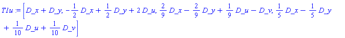 [_DG([["vector", M, []], [[[1], 1], [[2], 1]]]), _DG([["vector", M, []], [[[1], -1/2], [[2], 1/2], [[3], 2]]]), _DG([["vector", M, []], [[[1], 2/9], [[2], -2/9], [[3], 1/9], [[4], -1]]]), _DG([["vector", M, []], [[[1], 1/5], [[2], -1/5], [[3], 1/10], [[4], 1/10]]])]
