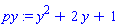 py := y^2+2*y+1