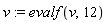 v := evalf(v, 12)