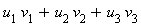 u[1]*v[1]+u[2]*v[2]+u[3]*v[3]