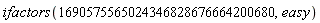 ifactors(1690575565024346828676664200680, easy)