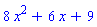 8*x^2+6*x+9