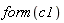 form(c1)