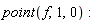 point(f, 1, 0)