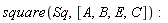 square(Sq, [A, B, E, C])