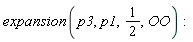 expansion(p3, p1, 1/2, OO)