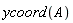 ycoord(A)