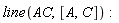 line(AC, [A, C])