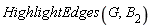 HighlightEdges(G, B[2])