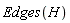 Edges(H)