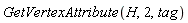 GetVertexAttribute(H, 2, tag)
