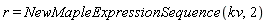 r = NewMapleExpressionSequence(kv, 2)