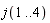 j(1 .. 4)