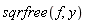 sqrfree(f, y)