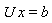 U*x = b
