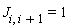 J[i, i+1] = 1