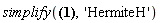simplify(HermiteH(3, x), 'HermiteH')