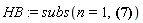 HB := subs(n = 1, HeunB(alpha, beta, 2*n+2+alpha, delta, z))