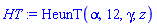 HT := HeunT(alpha, 12, gamma, z)
