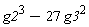 g2^3-27*g3^2