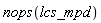 nops(lcs_mpd)