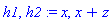 h1, h2 := x, x+z