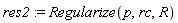 res2 := Regularize(p, rc, R)
