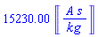 15230.00*Unit(A*s/kg)