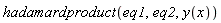 hadamardproduct(eq1, eq2, y(x))